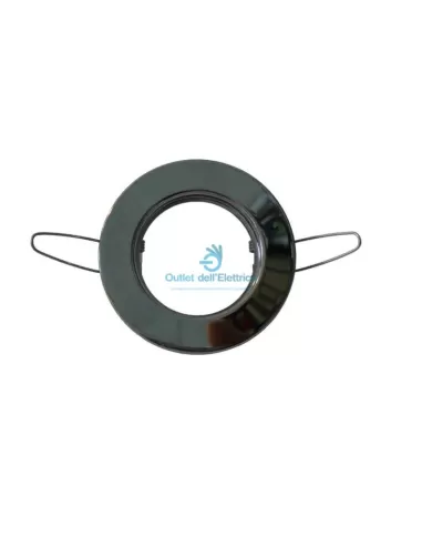 Spot encastré Secom 286 chromé, ampoule IP20, GX5,3, 12 V, réglable